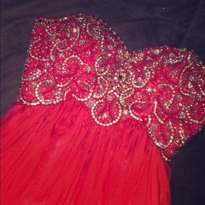 Sherri Hill Dresses - Red Sherri Hill Prom Dress Sherri Hill Dresses - Red Sherri Hill Prom Dress